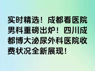 实时精选！成都看医院男科重磅出炉！四川成都博大泌尿外科医院收费状况全新展现！