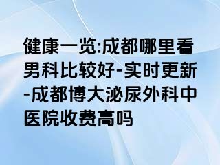 健康一览:成都哪里看男科比较好-实时更新-成都博大泌尿外科中医院收费高吗